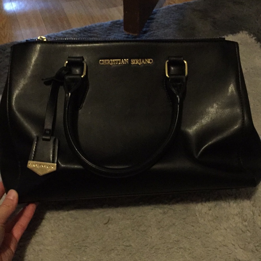 Black Christian Siriano Handbag